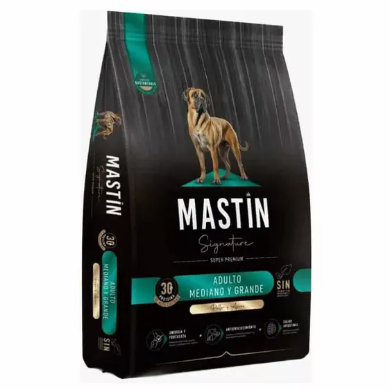 Product image - MASTIN SIGNATURE – FÓRMULA SUPER PREMIUM 15 KG