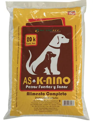 Product image - AS K-NINO 25 KG – ALIMENTO PREMIUM PERROS ADULTOS