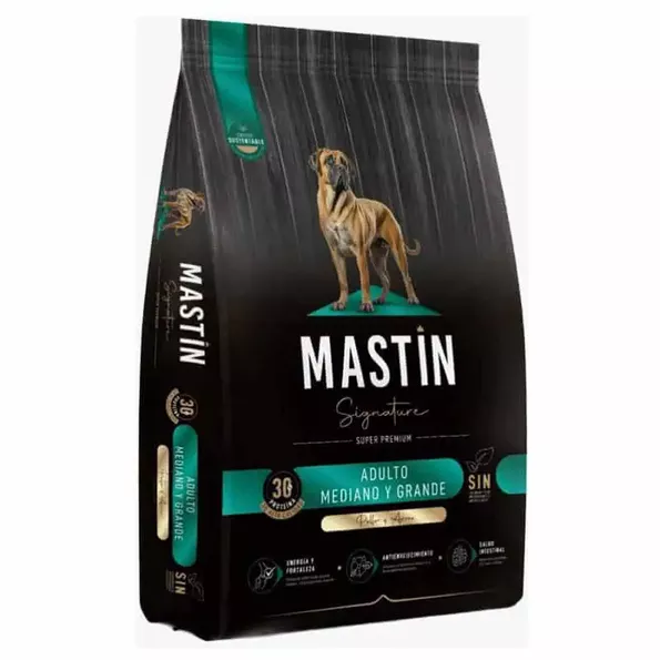 Product image - MASTIN SIGNATURE – FÓRMULA SUPER PREMIUM 15 KG