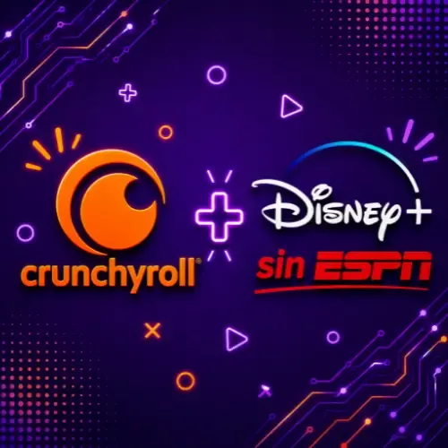 Product image - Disney+ sin ESPN + Crunchyroll