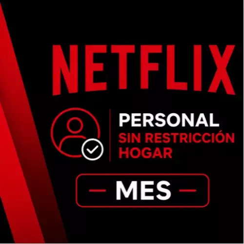 Product image - Netflix - Personal sin restricción hogar - mes