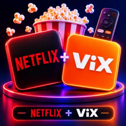 Product image - Netflix + ViX