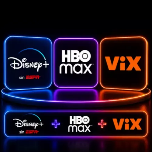 Product image - Disney+ sin ESPN + HBO Max + ViX