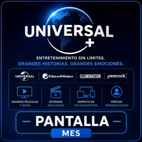 Product image - Universal - Pantalla - mes