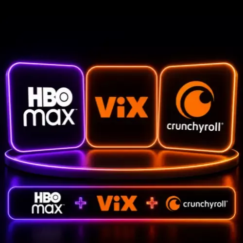 Product image - HBO Max + ViX + Crunchyroll