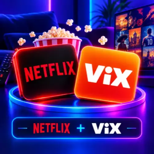 Product image - Netflix + ViX